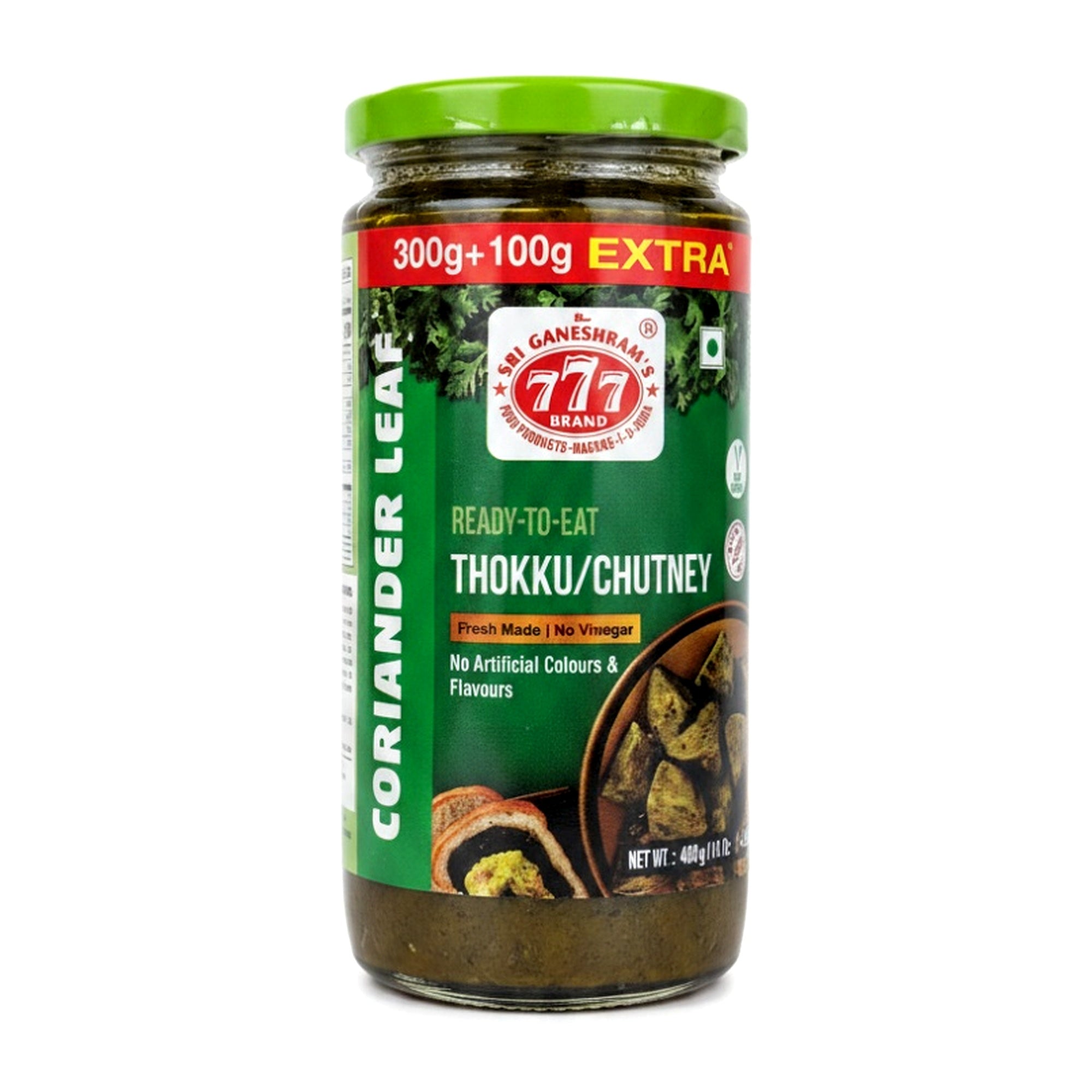 777 Coriander Leaf Thokku - Condiments & Pickles - Buy Online at Thurga Grocery