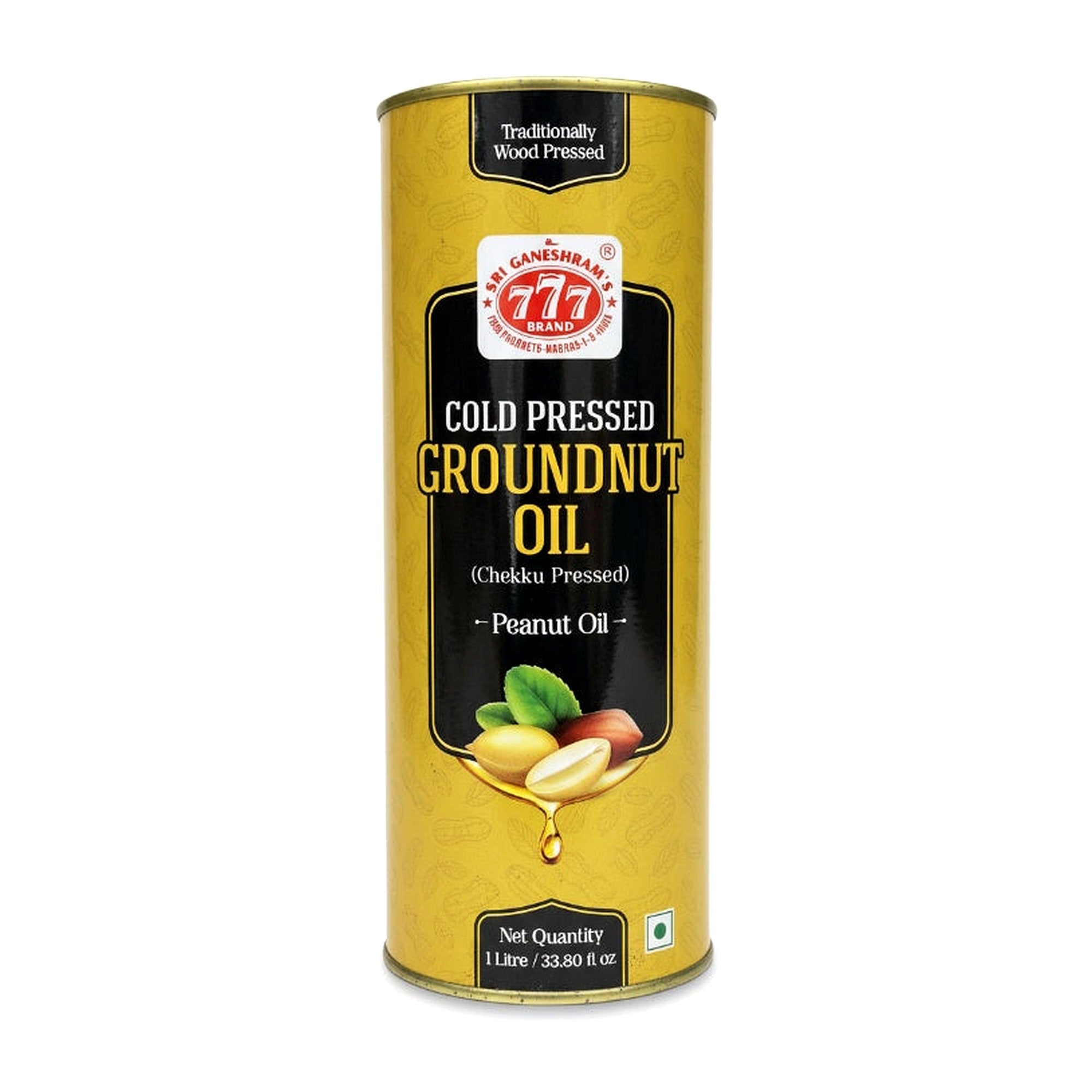 777 Cold Pressed Groundnut Oil 1L - Cooking Essential & Kitchen Appliance - Buy Online at Thurga Grocery