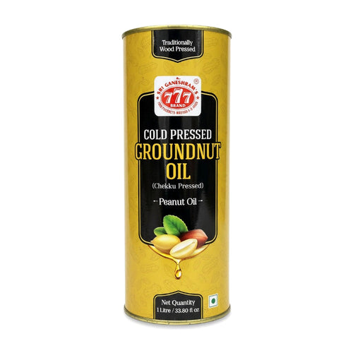 777 Cold Pressed Groundnut Oil 1L - Cooking Essential & Kitchen Appliance - Buy Online at Thurga Grocery
