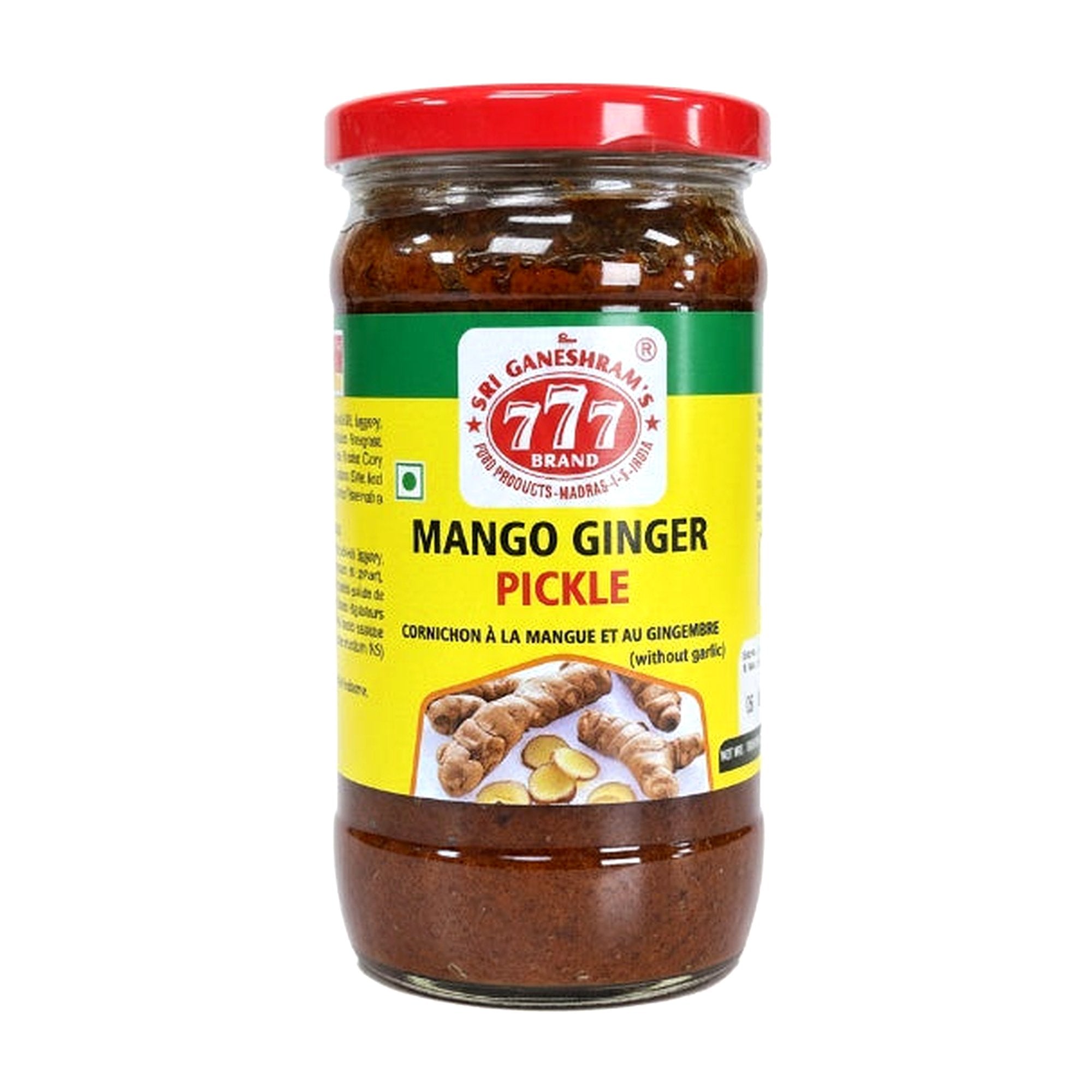 777 Mango Ginger Pickle 300G - Condiments & Pickles - Buy Online at Thurga Grocery