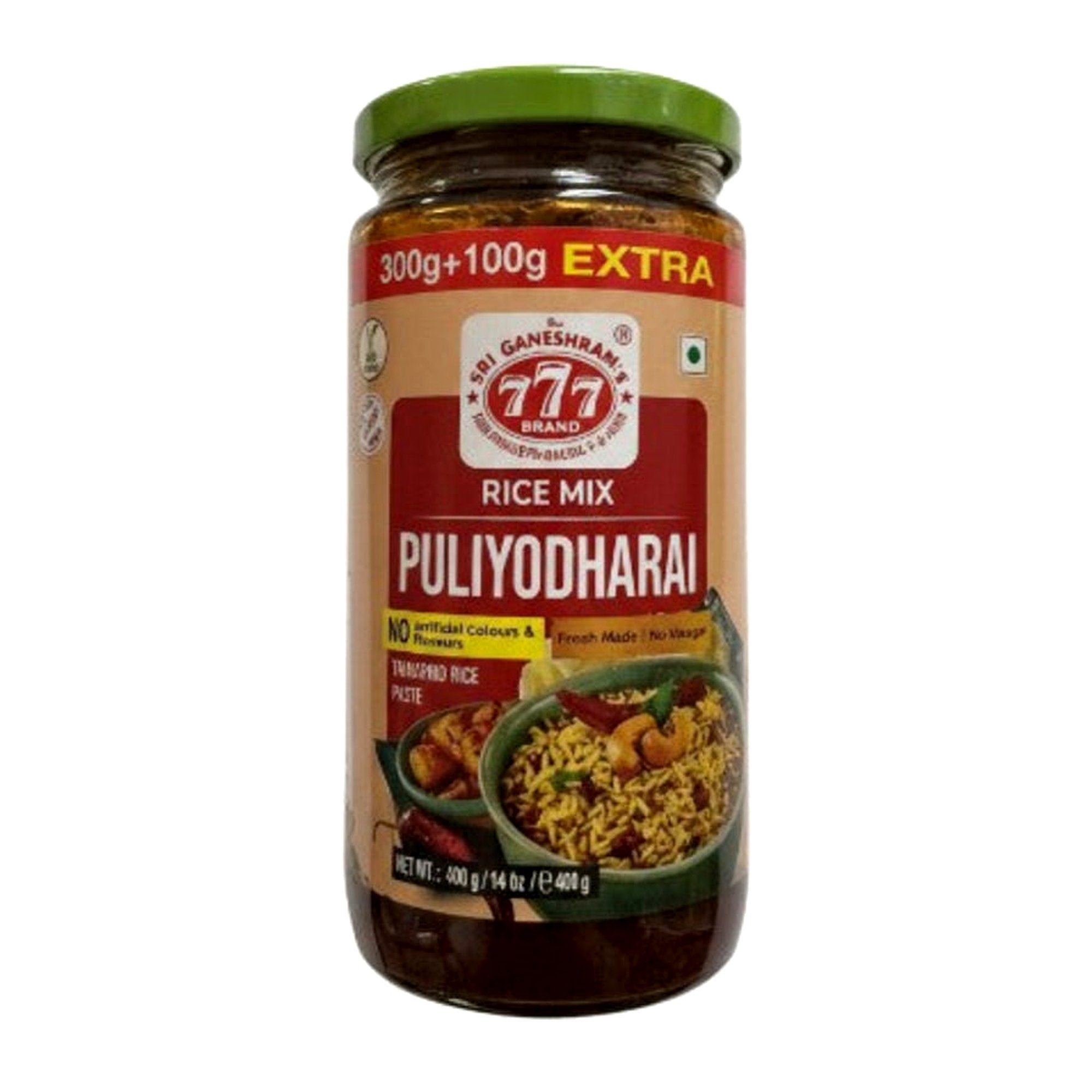 777 Puliyodharai 400G - Condiments & Pickles - Buy Online at Thurga Grocery