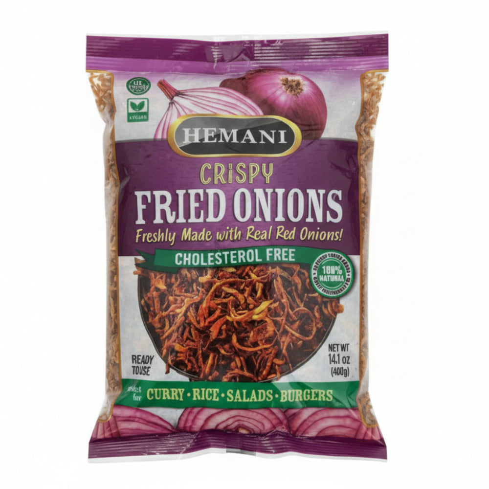 Hemani Fried Onion 400g - Dehydrated foods - Buy Online at Thurga Grocery