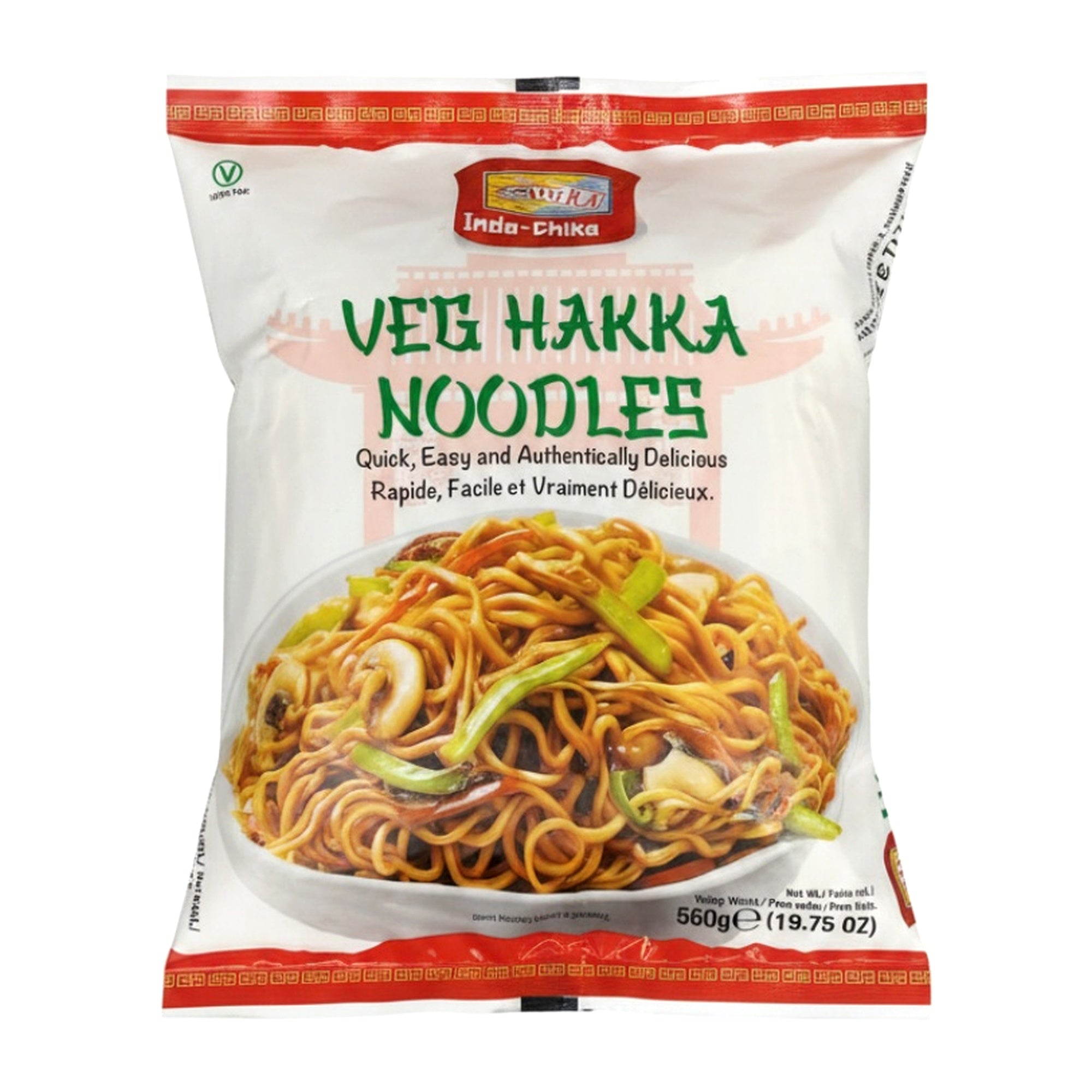 Indo-China Veg Hakka Noodles 560G - Rice & Flours - Buy Online at Thurga Grocery