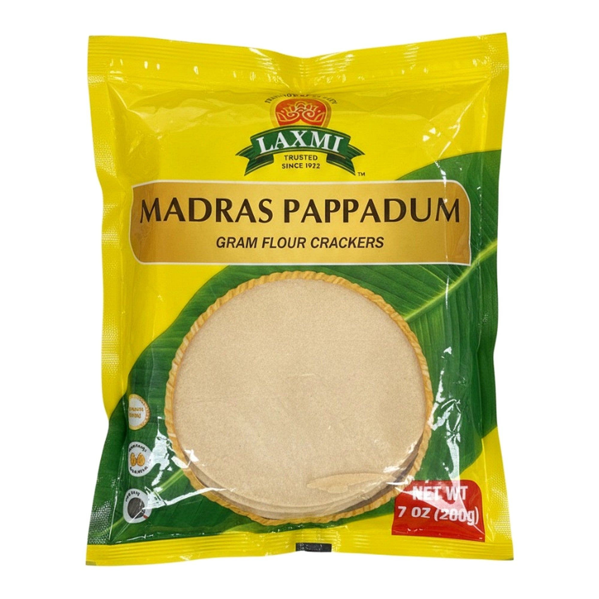 LAXMI MADRAS PAPPADUM 200G