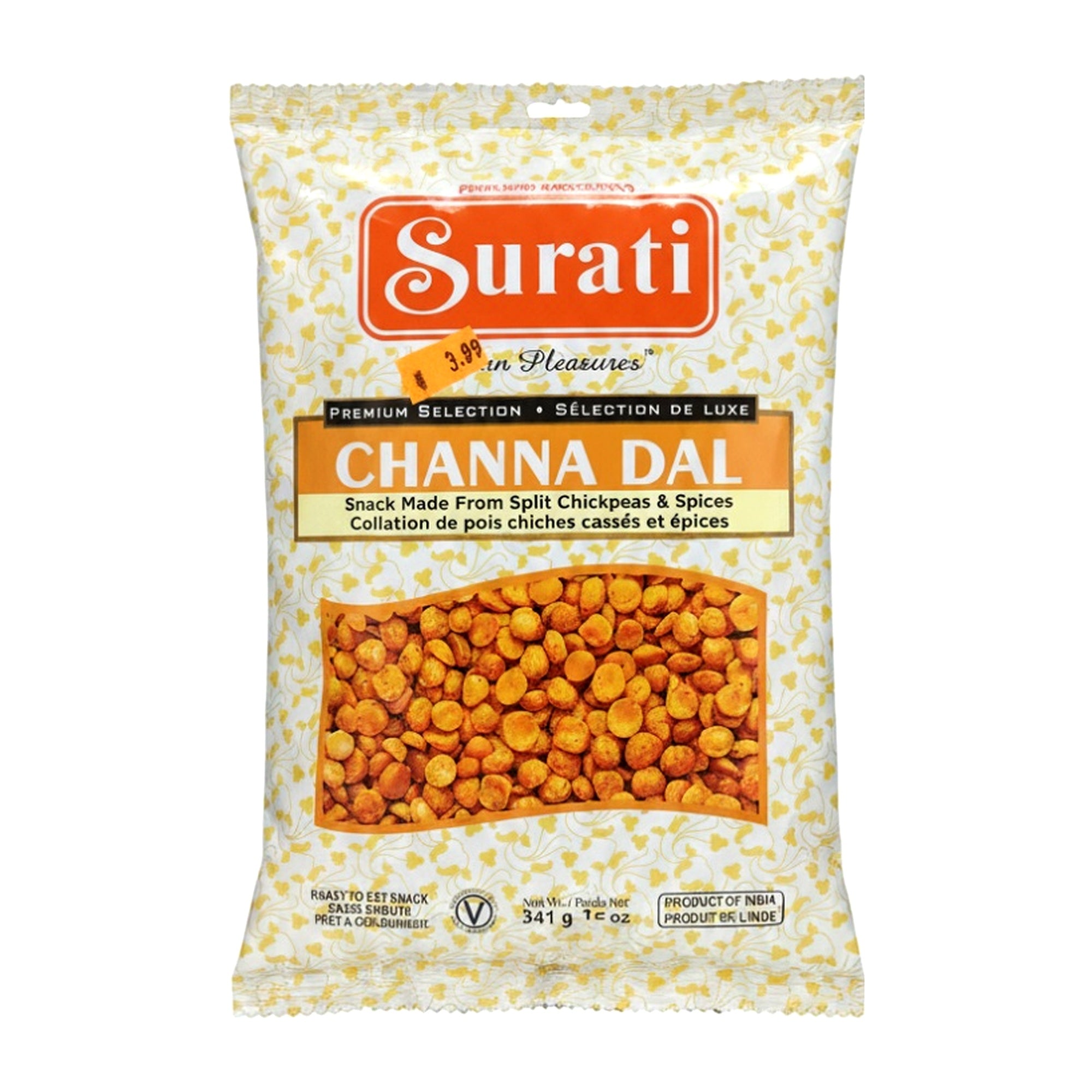 Surati Channa Dal 341G - Dehydrated foods - Buy Online at Thurga Grocery