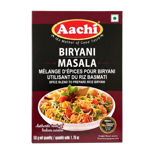Aachi Biryani Masala 50G - Spices & Curry Powder - Buy Online at Thurga Grocery