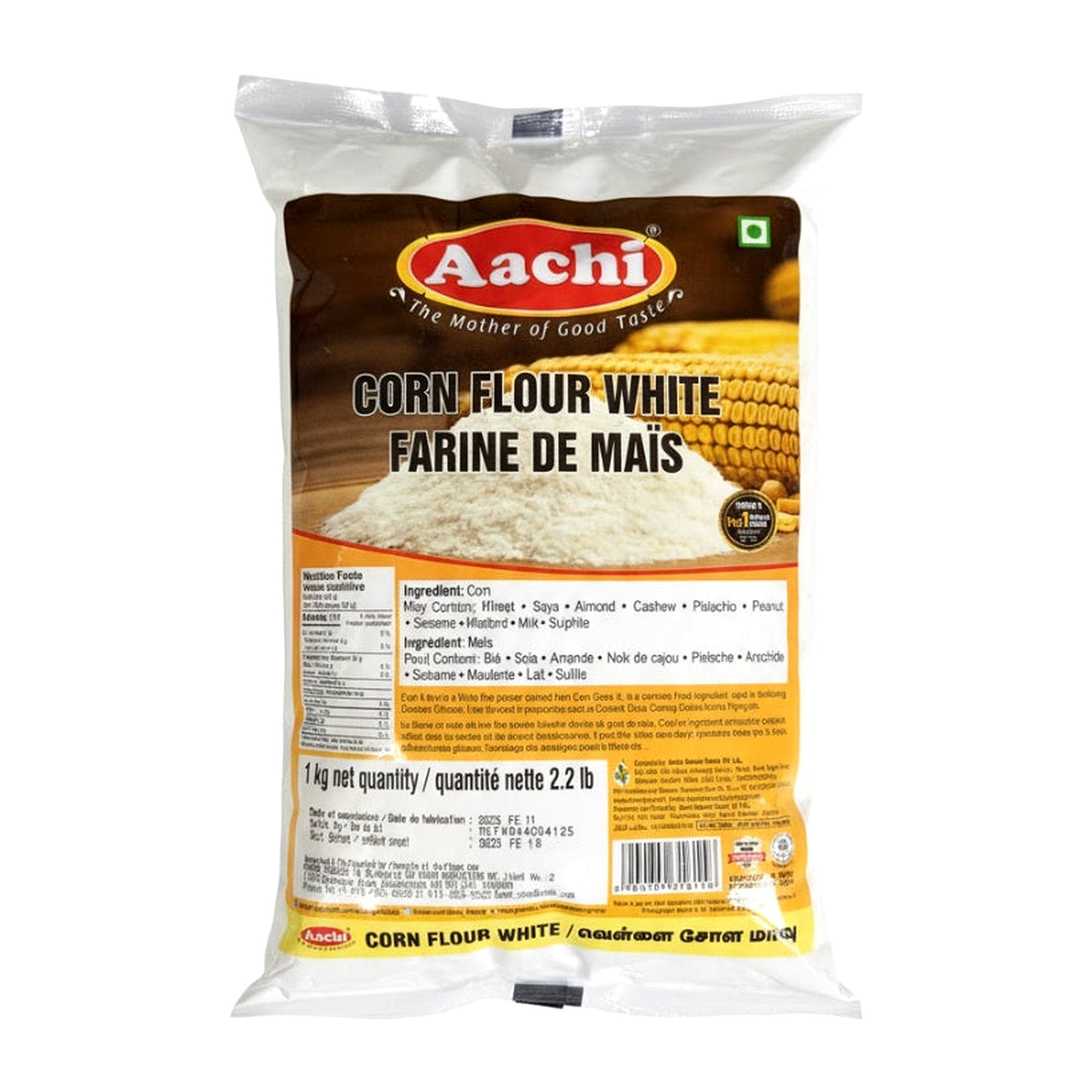 Aachi Corn Flour White 1Kg - Rice & Flours - Buy Online at Thurga Grocery