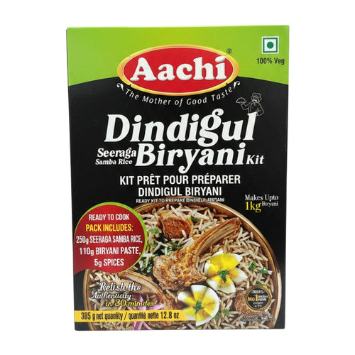 Aachi Dindigul Biriyani Kit 365G - Spices & Curry Powder - Buy Online at Thurga Grocery