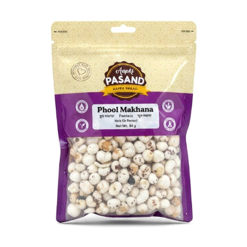 Aapki Pasand Phool Makhana 80G - Ready to Eat Foods - Buy Online at Thurga Grocery