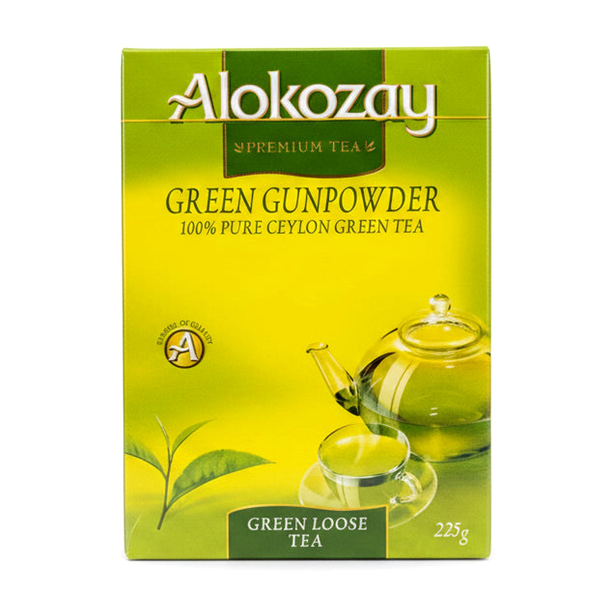 Alokozay Green Tea 225G - Drinks - Buy Online at Thurga Grocery