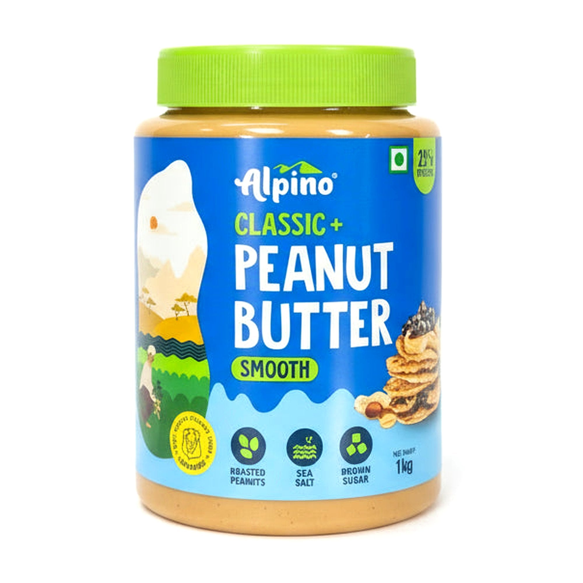 ALPINO PEANUT BUTTER 1KG