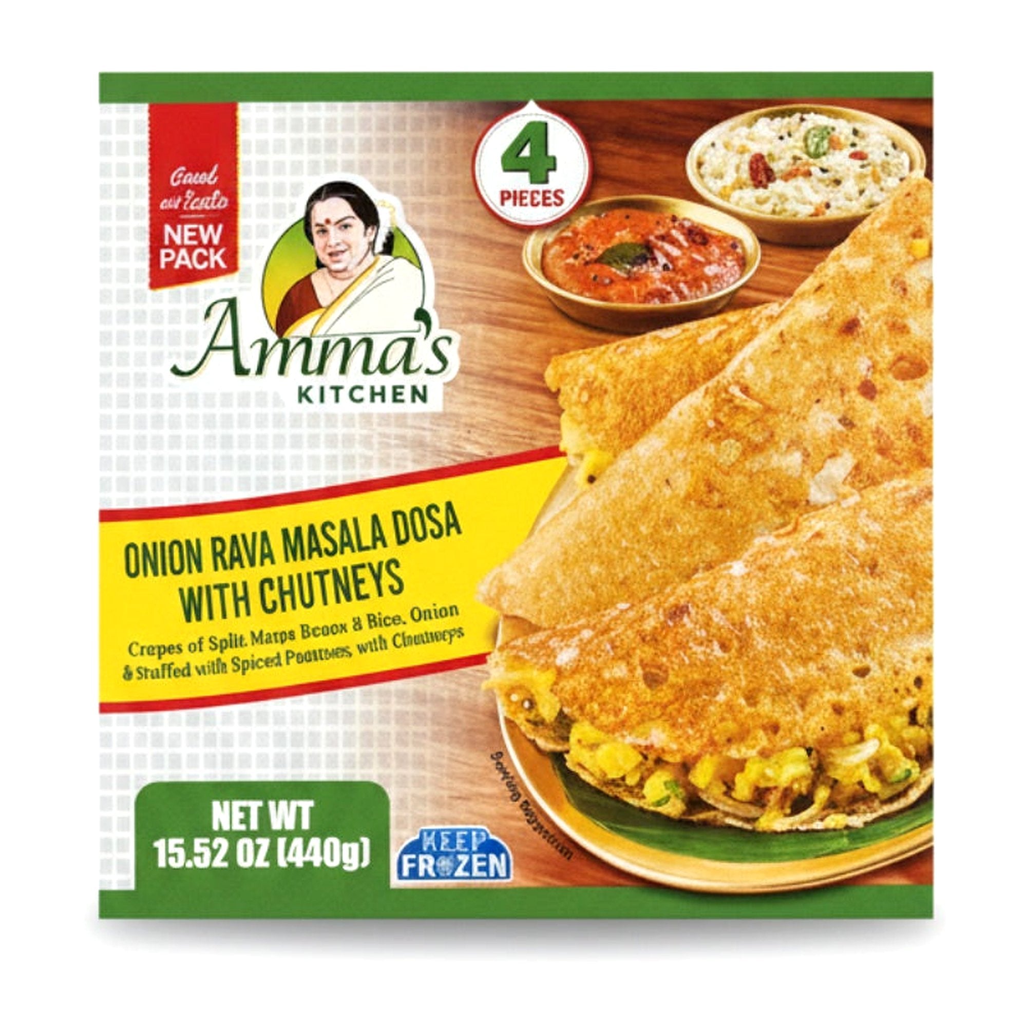 AMMA ONION RAVA MASALA DOSA 440G