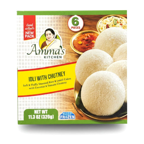 Amma'S Idli With Chutney 320G - Frozen - Buy Online at Thurga Grocery