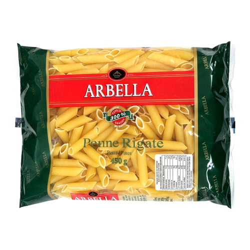 Arbella Penne Rigate 450G - Rice & Flours - Buy Online at Thurga Grocery