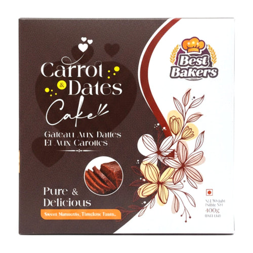 BEST BAKERS CARROT DATES 400G