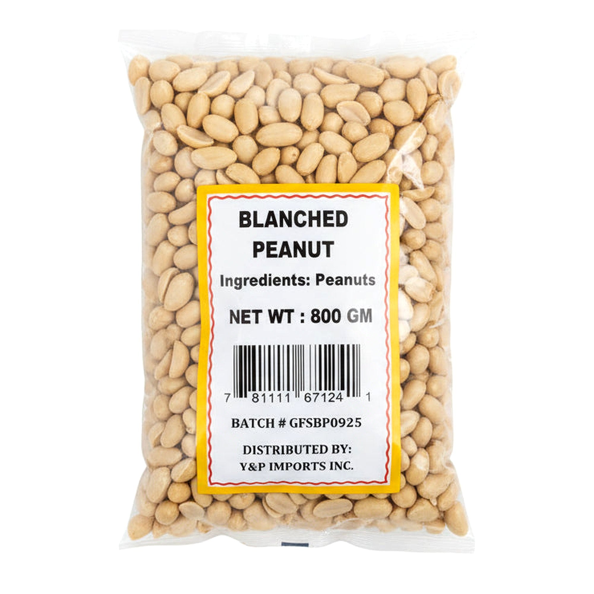Blanched Peanut 800G - Ready to Eat Foods - Buy Online at Thurga Grocery