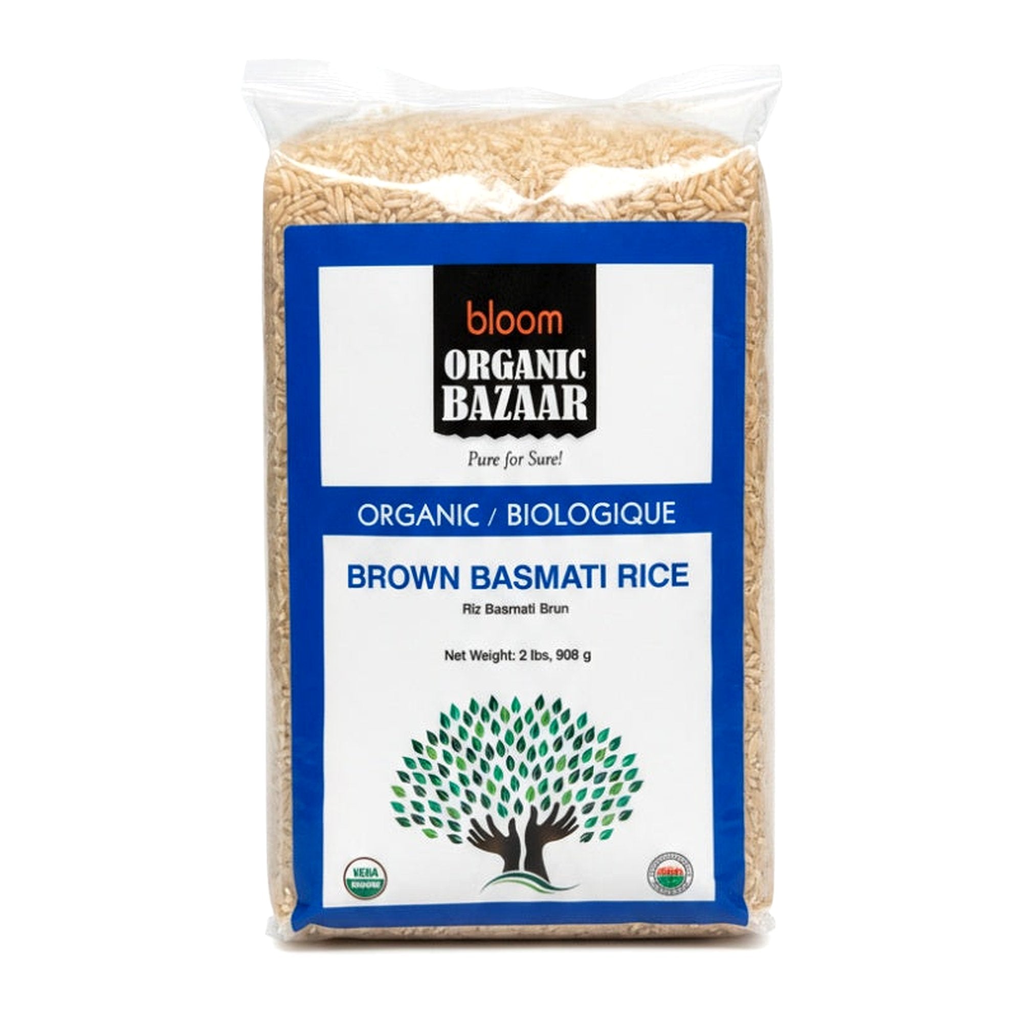 Bloom Organic Brown Basmati Rice 2Lb - Rice & Flours - Buy Online at Thurga Grocery