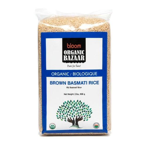 Bloom Organic Brown Basmati Rice 2Lb - Rice & Flours - Buy Online at Thurga Grocery