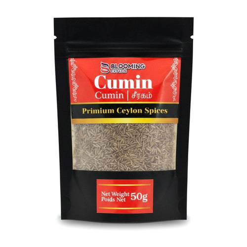 Blooming Ceylon Cumin 50G - Spices & Curry Powder - Buy Online at Thurga Grocery
