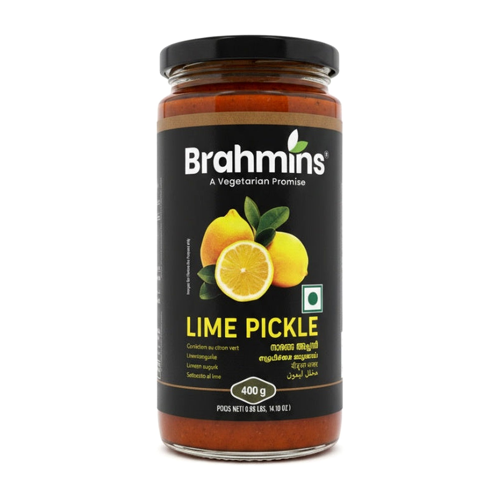 Brahmin Lime Pickle 400G - Condiments & Pickles - Buy Online at Thurga Grocery