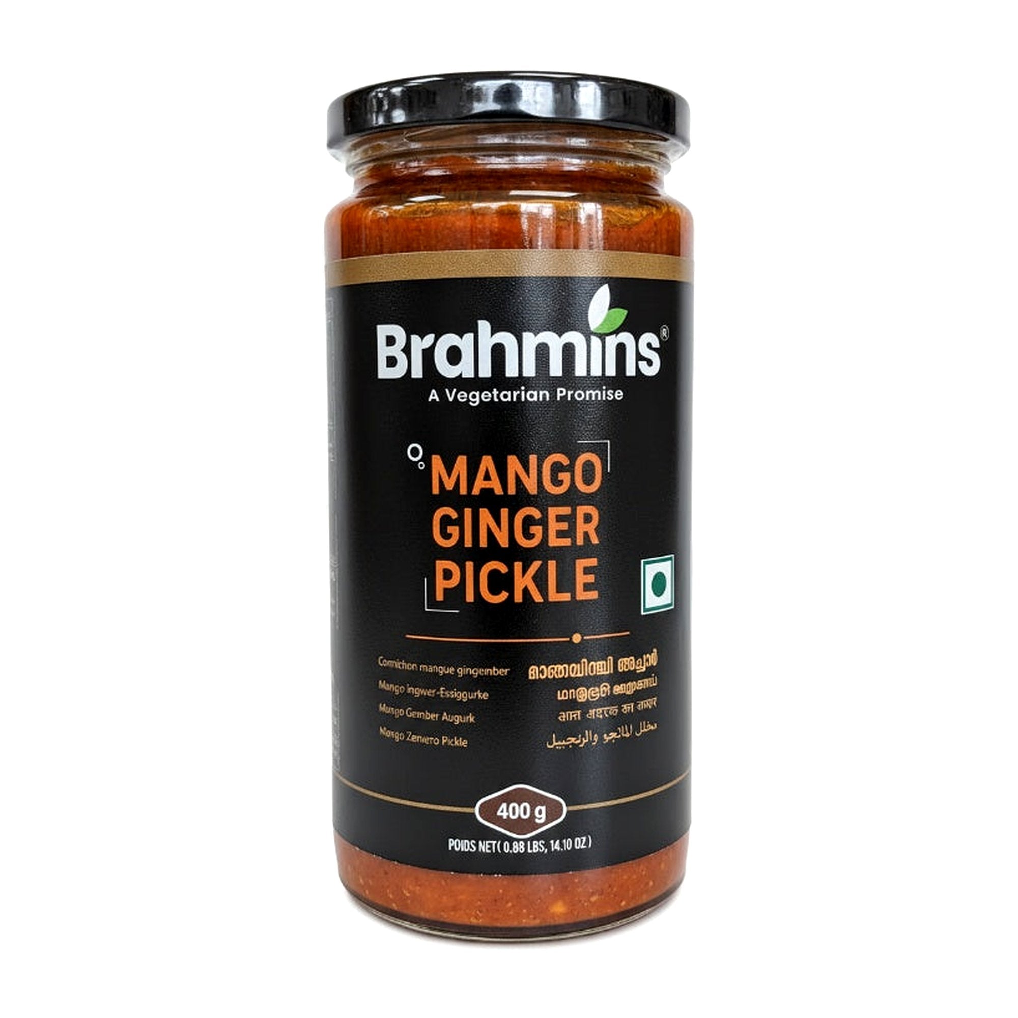 Brahmin Mango Ginger Pickle 400G - Condiments & Pickles - Buy Online at Thurga Grocery