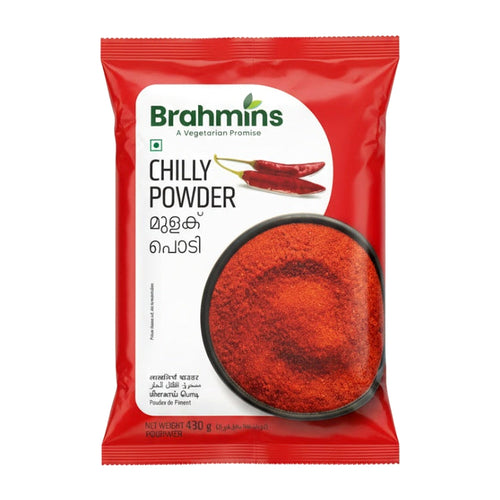 Brahmins Chilli Pwdr 430G - Spices & Curry Powder - Buy Online at Thurga Grocery