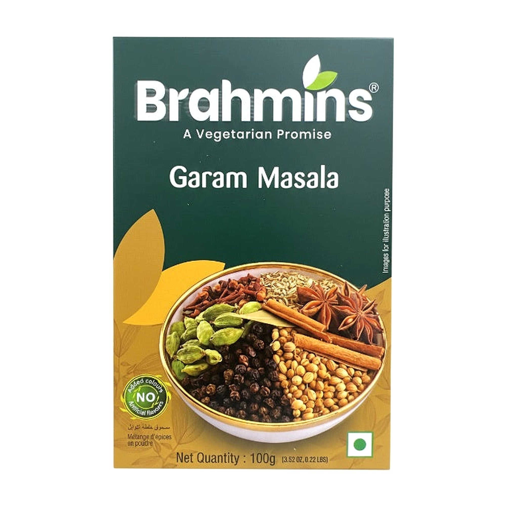 Brahmins Garam Masala 100G - Spices & Curry Powder - Buy Online at Thurga Grocery