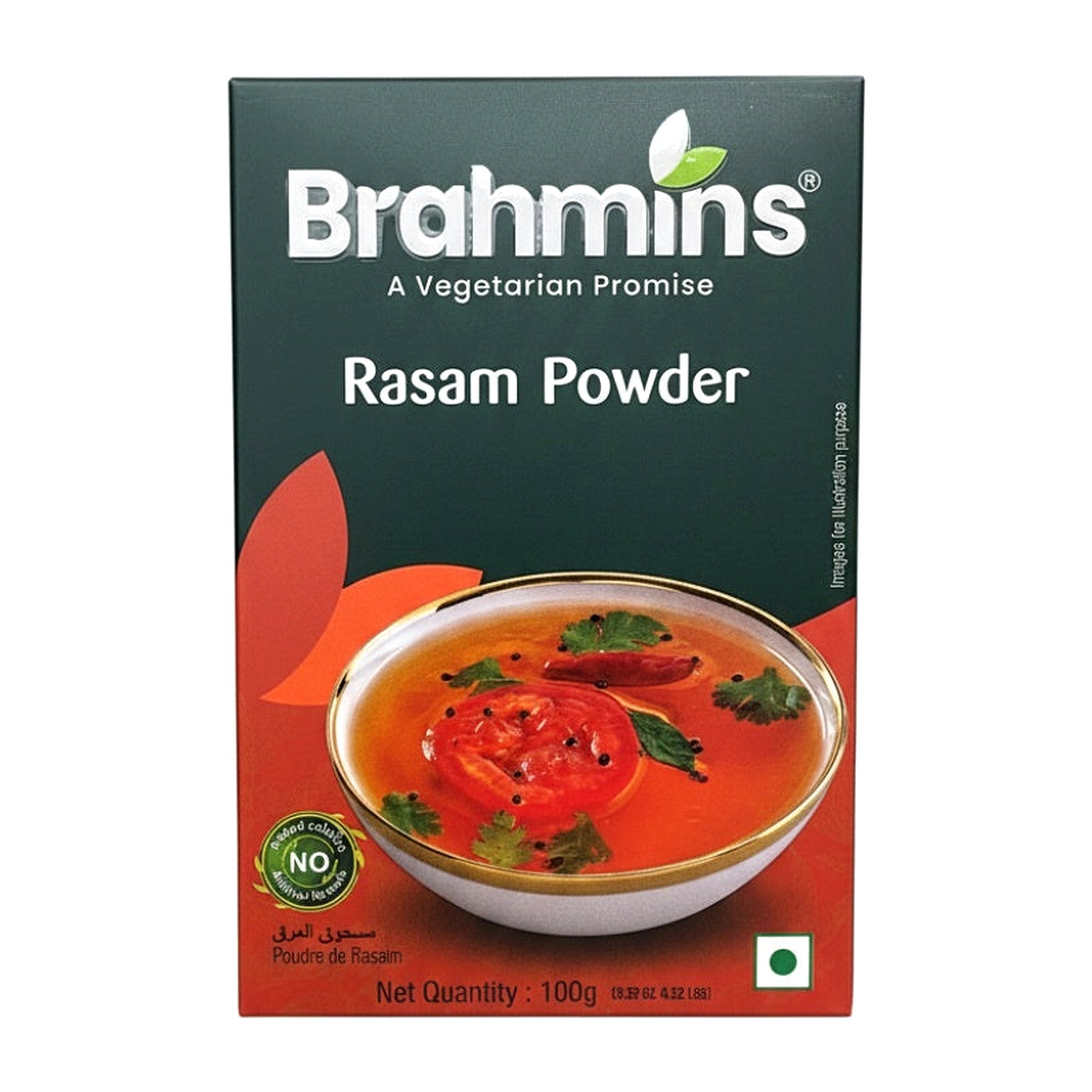 Brahmins Rasam Pwdr 100G - Spices & Curry Powder - Buy Online at Thurga Grocery