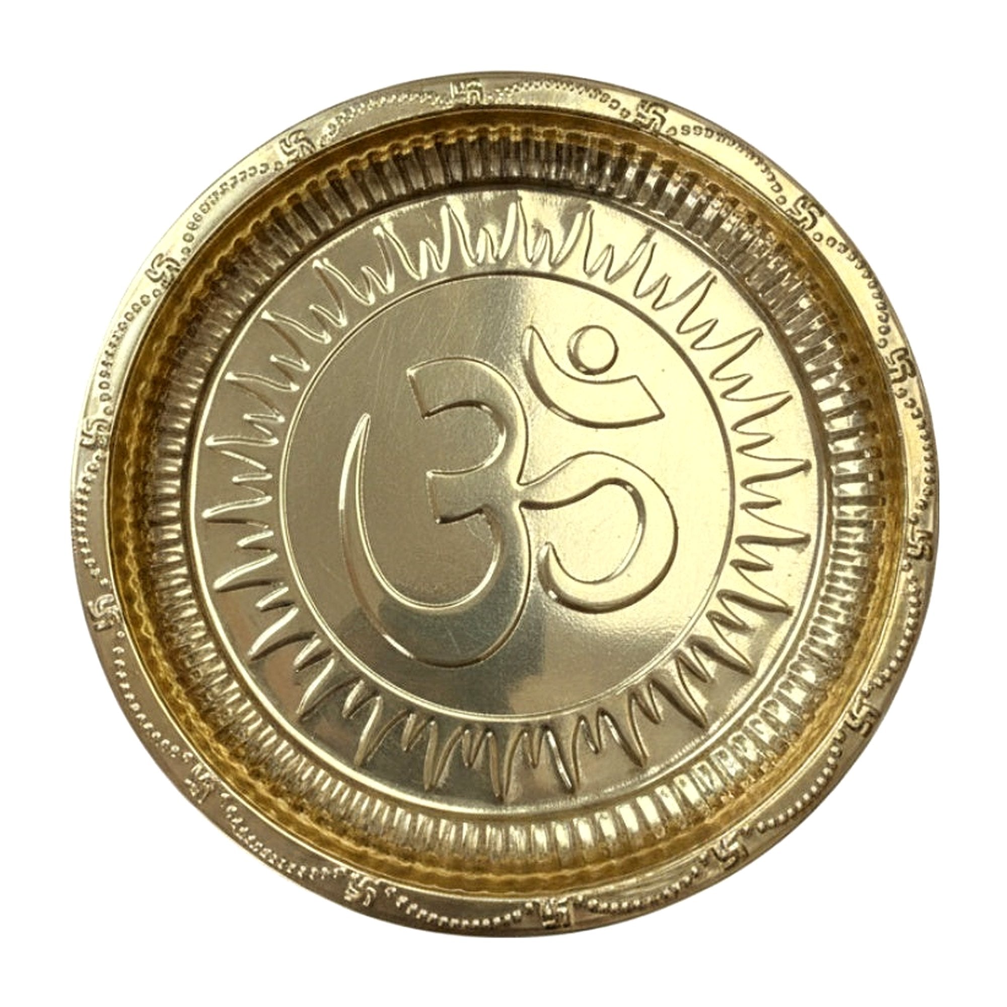 Brass Pooja Plate - Cooking Essential & Kitchen Appliance - Buy Online at Thurga Grocery