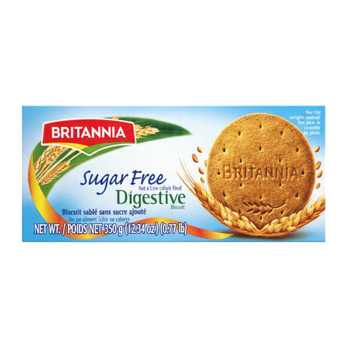 Britannia Sugar Free Digestive 350G - Ready to Eat Foods - Buy Online at Thurga Grocery