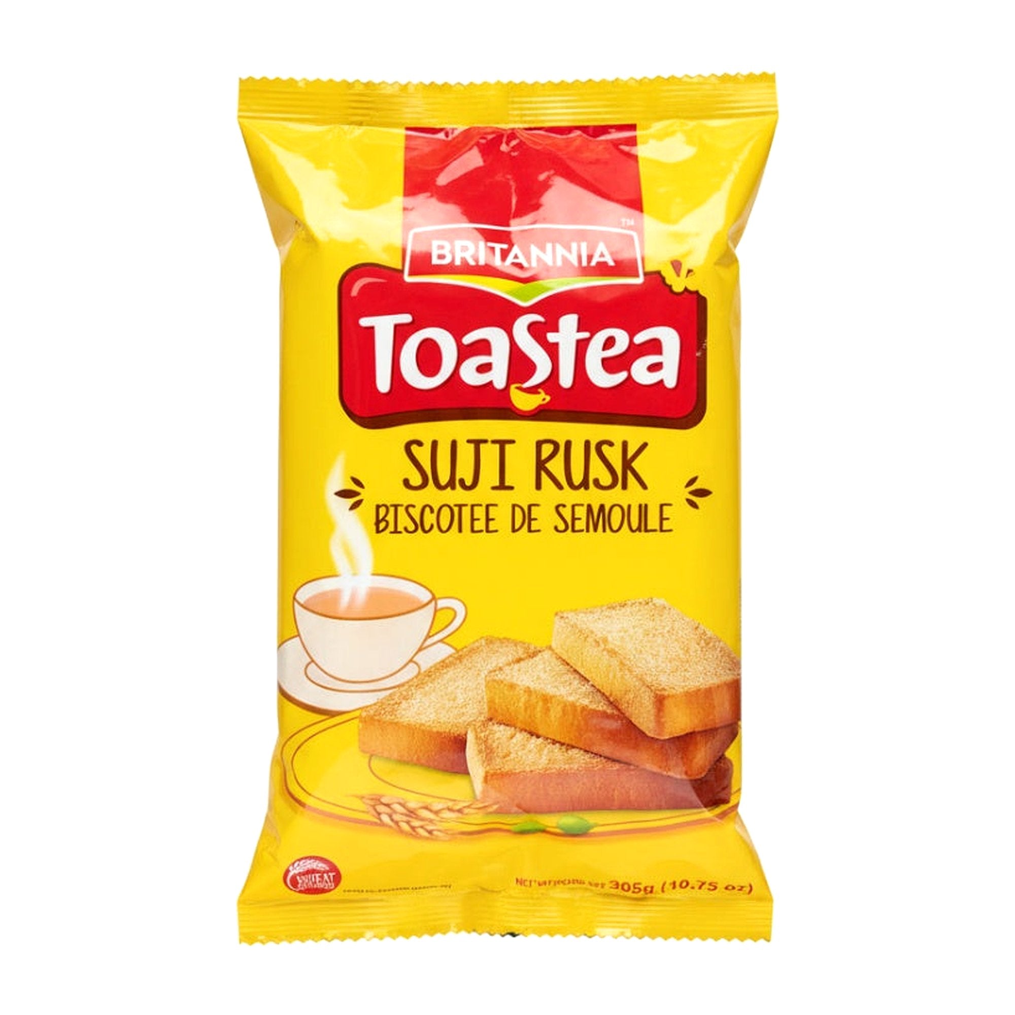 Britannia Suji Rusk 305G - Ready to Eat Foods - Buy Online at Thurga Grocery