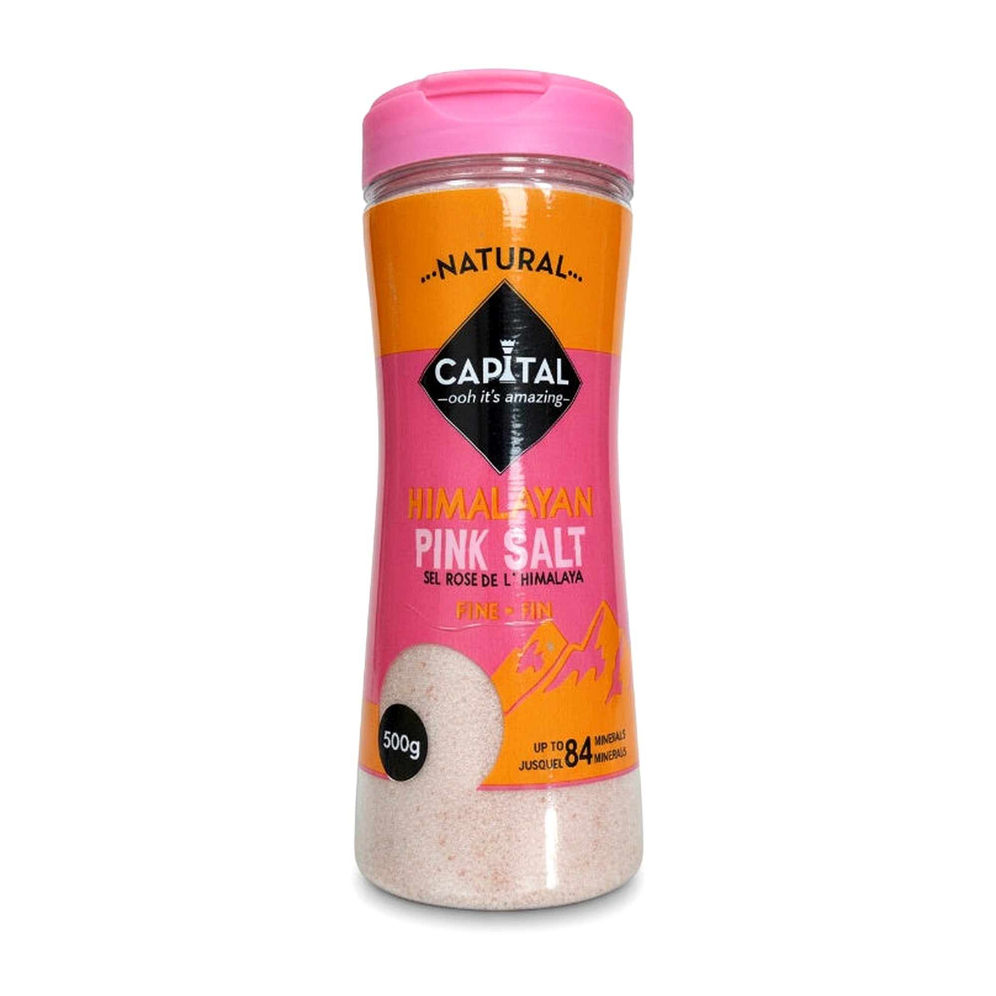 Capital Himalayan Pink Salt 500G - Spices & Curry Powder - Buy Online at Thurga Grocery