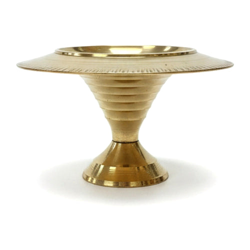 Chakra Brass Diya Oil Lamp - Cooking Essential & Kitchen Appliance - Buy Online at Thurga Grocery