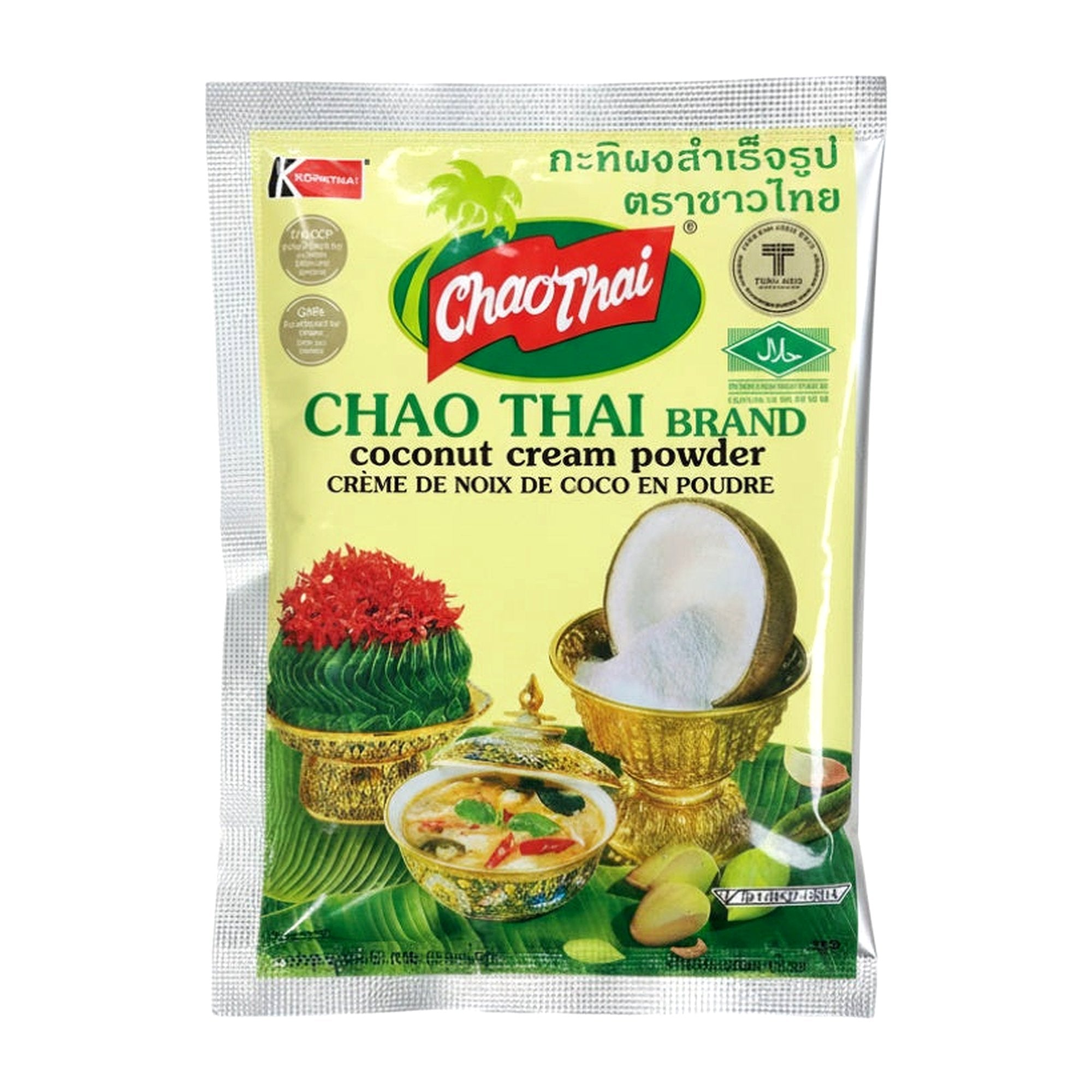 Chao Thai Coconut Cream Powder 60G - Cooking Essential & Kitchen Appliance - Buy Online at Thurga Grocery