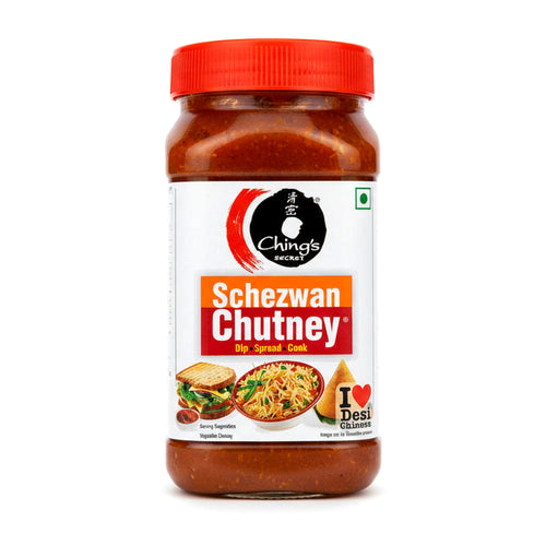 Chings Schezwan Chutney 1Kg - Condiments & Pickles - Buy Online at Thurga Grocery