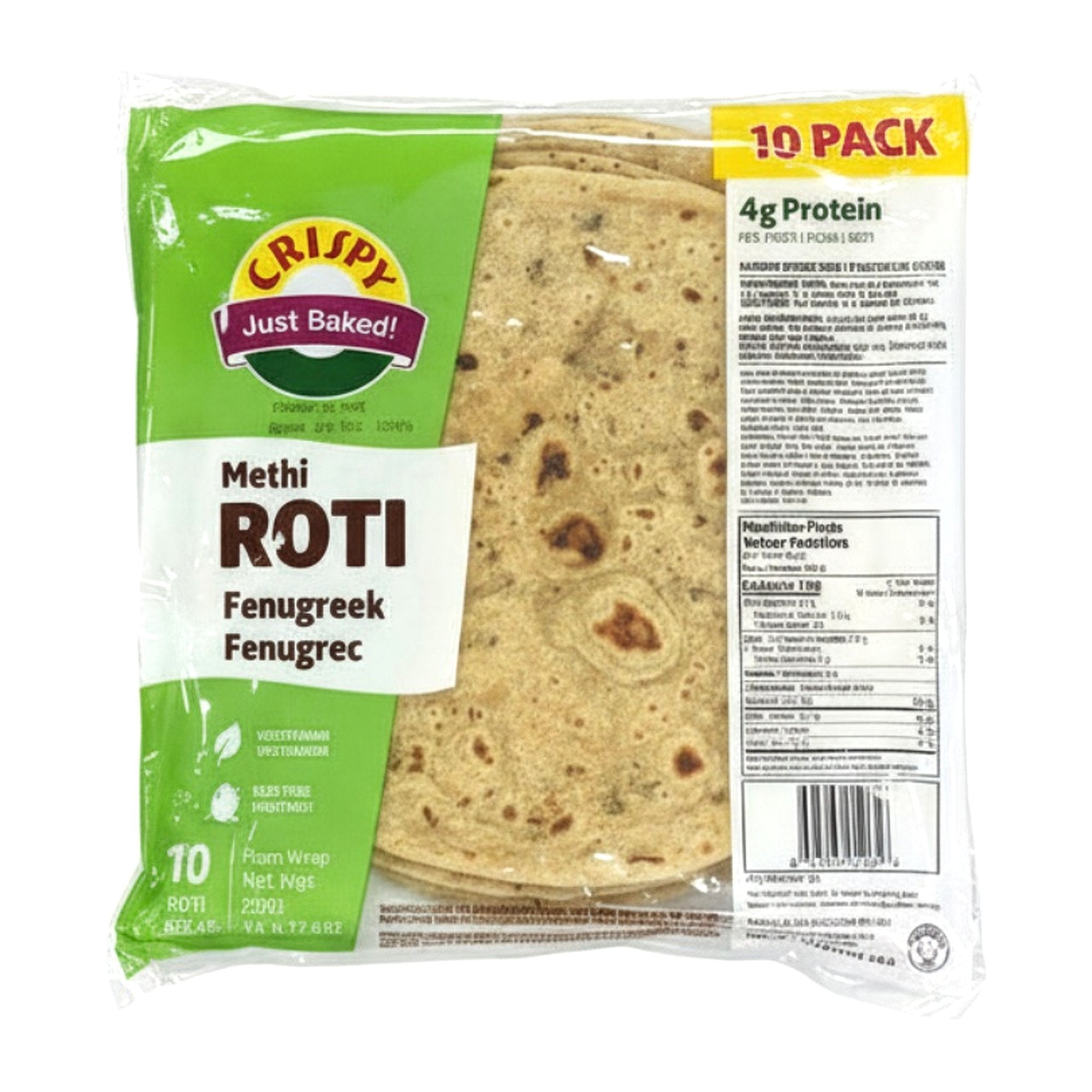CRISPY METHI ROTI FENUGREEK 500G