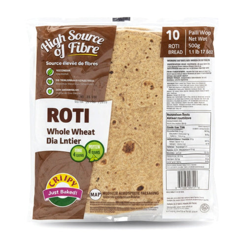 Crups Roti Whole Wheat 500G - Ready to Eat Foods - Buy Online at Thurga Grocery