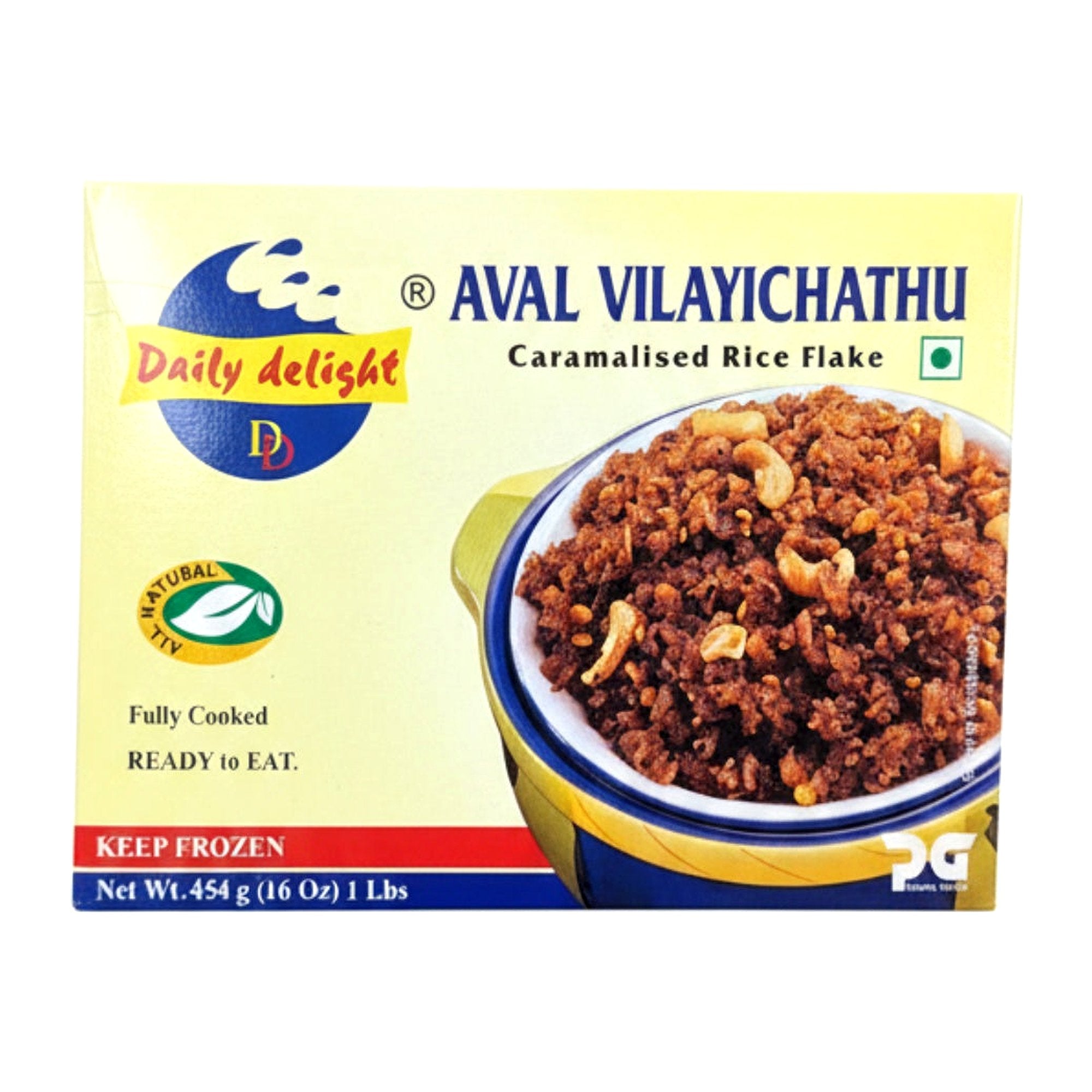Daily Delight Aval Vilayichathu 454G - Frozen - Buy Online at Thurga Grocery