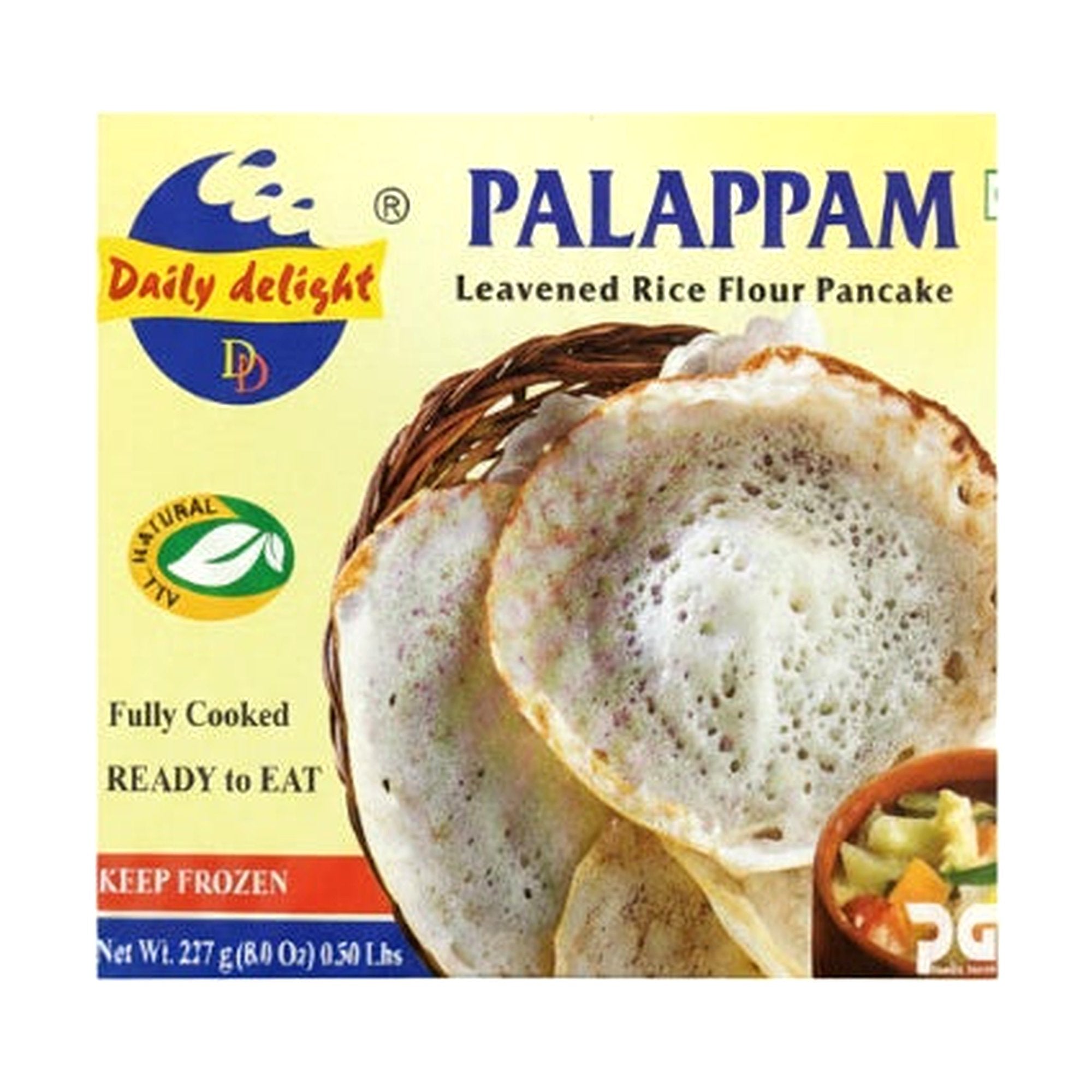 Daily Delight Palappam 227G - Frozen - Buy Online at Thurga Grocery