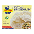 Daily Delight Palappam W/ Vegetable Stew 385G - Frozen - Buy Online at Thurga Grocery