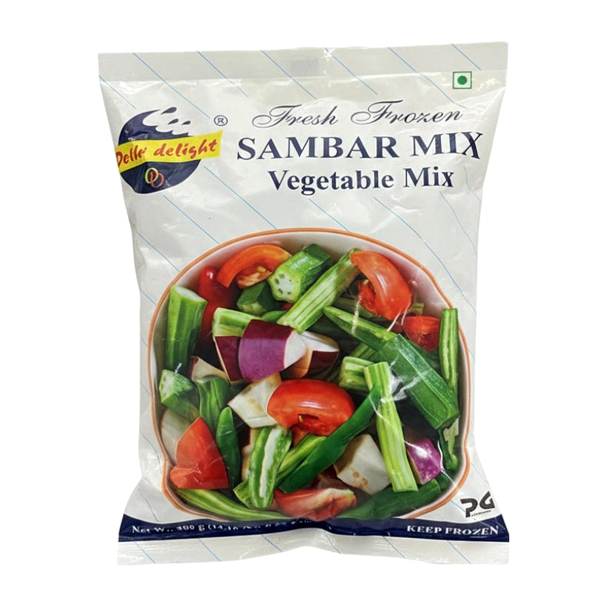 Daily Delight Sambar Mix (Vege) 400G - Frozen - Buy Online at Thurga Grocery