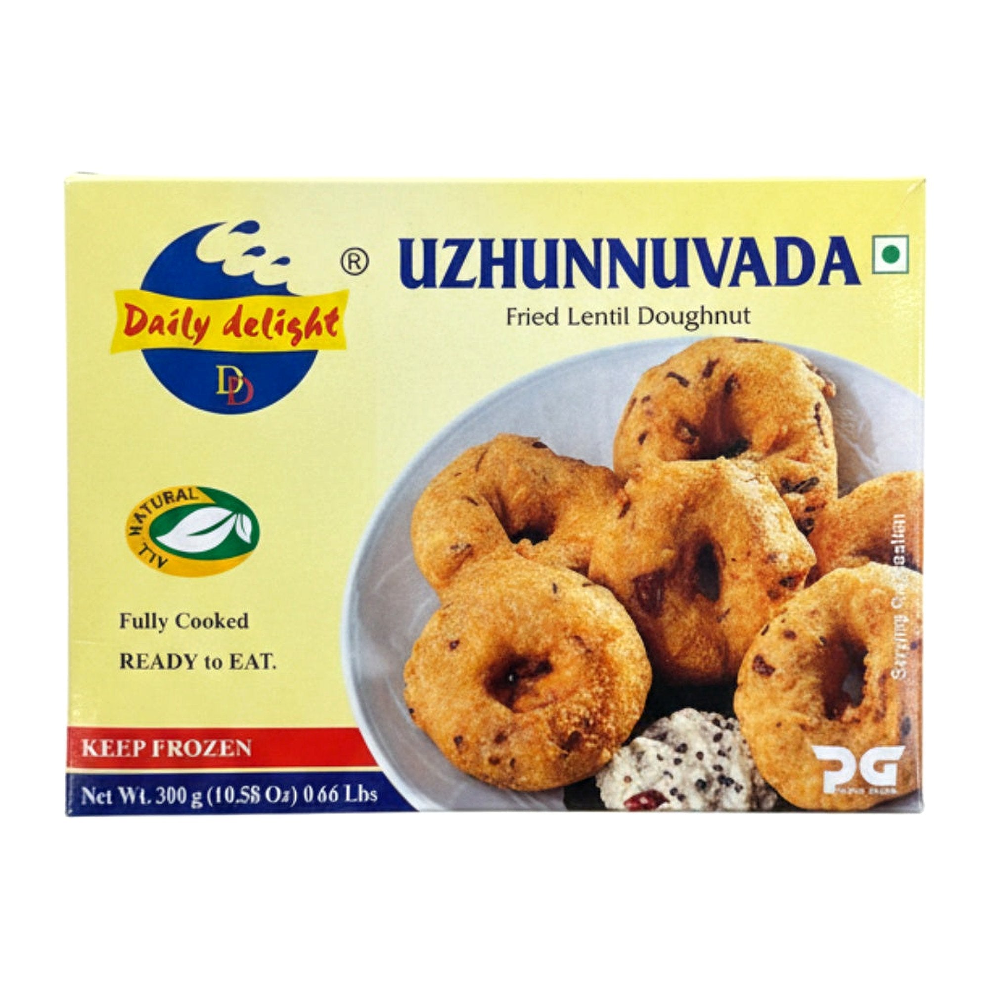Daily Delight Uzhunnuvada 300G - Frozen - Buy Online at Thurga Grocery