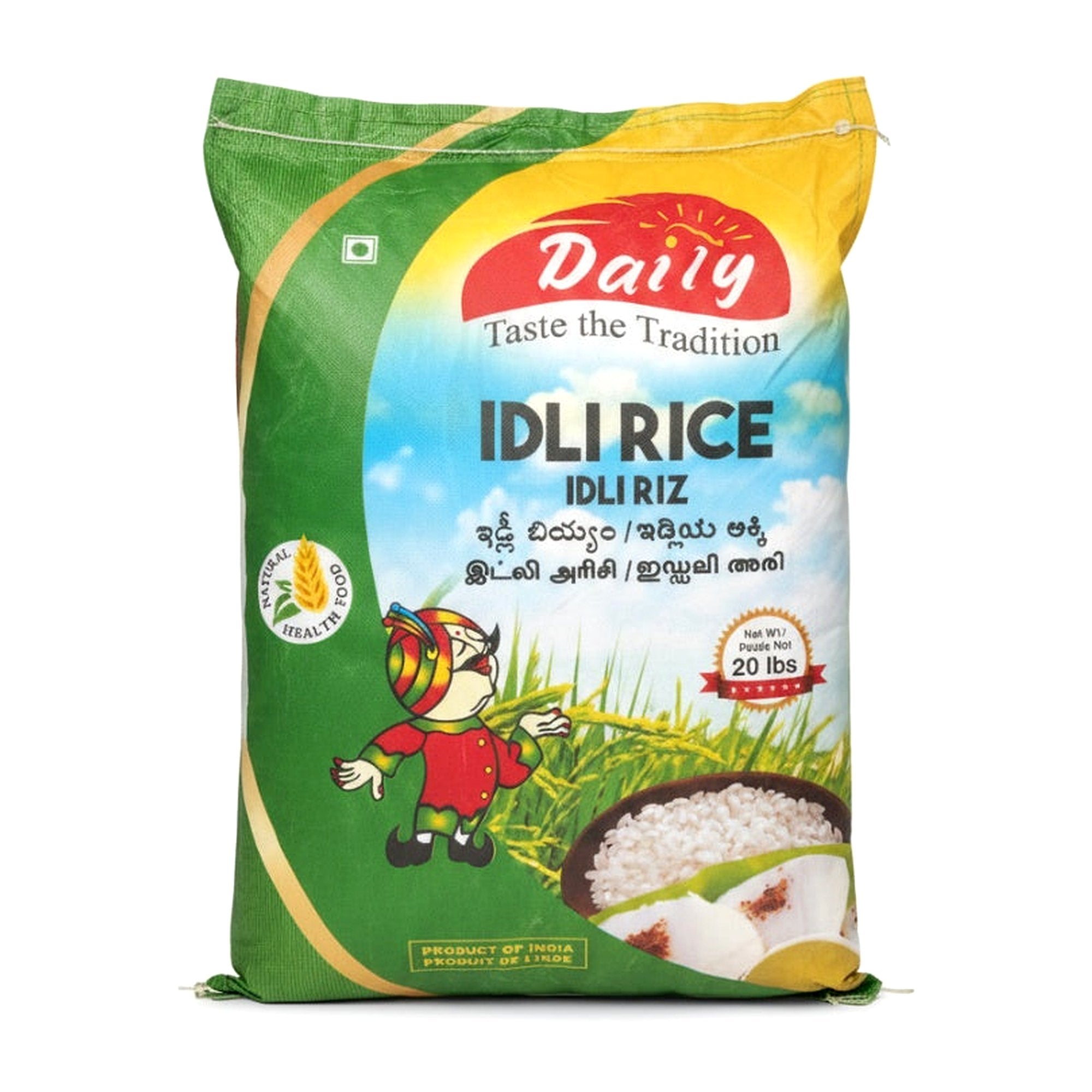 Daily Idli Rice 20Lb - Rice & Flours - Buy Online at Thurga Grocery