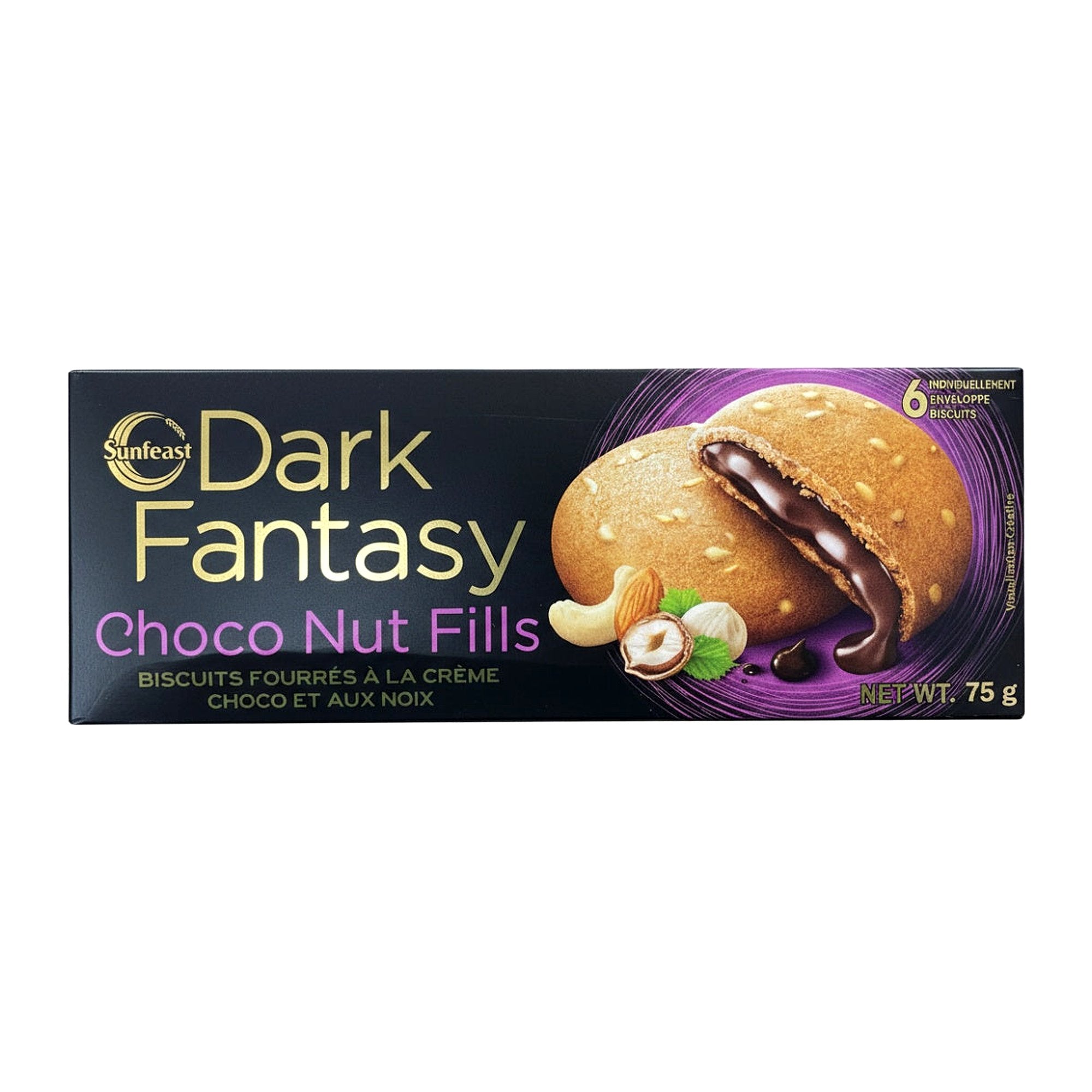 Dark Fantasy Choco Nut Fills 75G - Ready to Eat Foods - Buy Online at Thurga Grocery