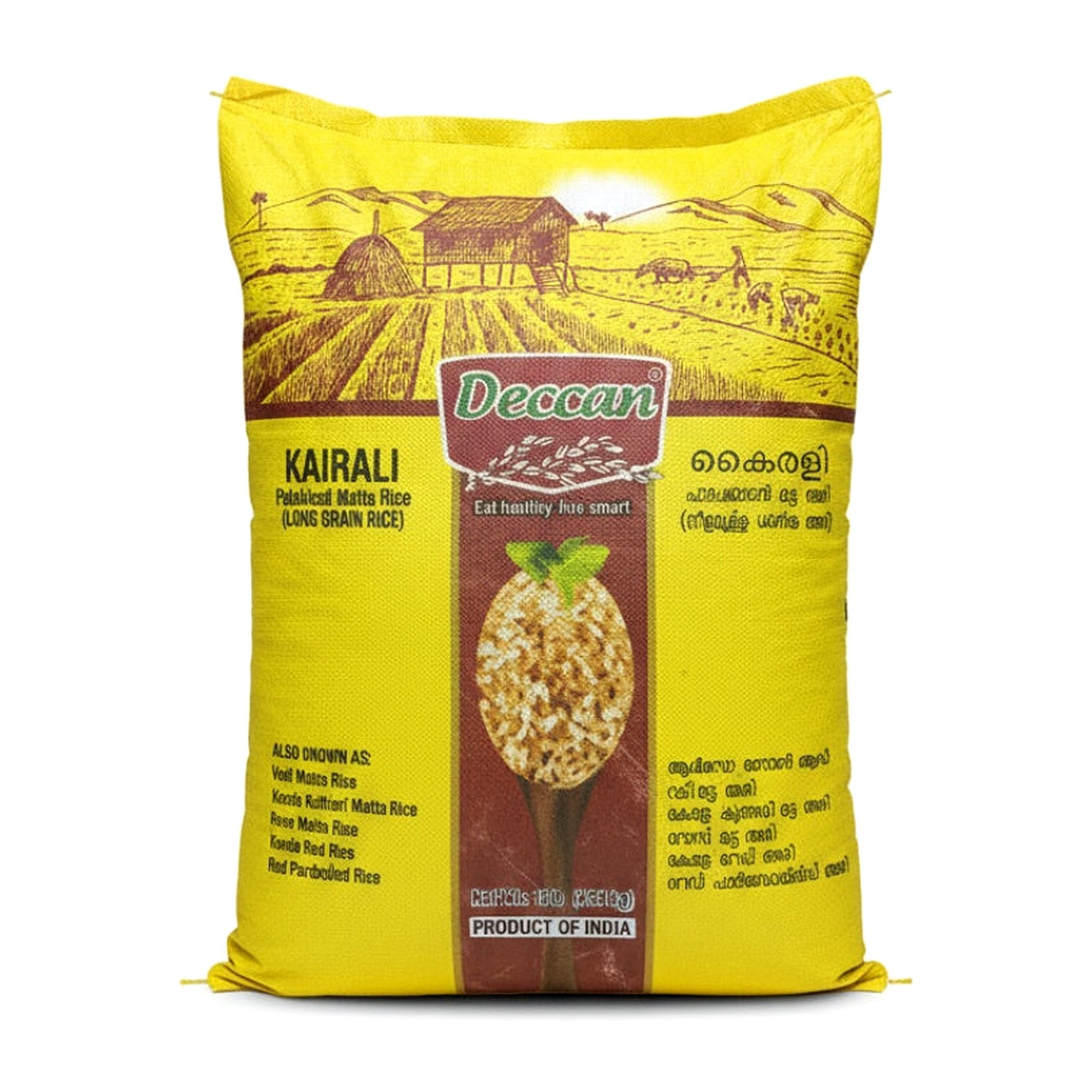 Deccan Palakkad Matta Rice 10Lb - Rice & Flours - Buy Online at Thurga Grocery