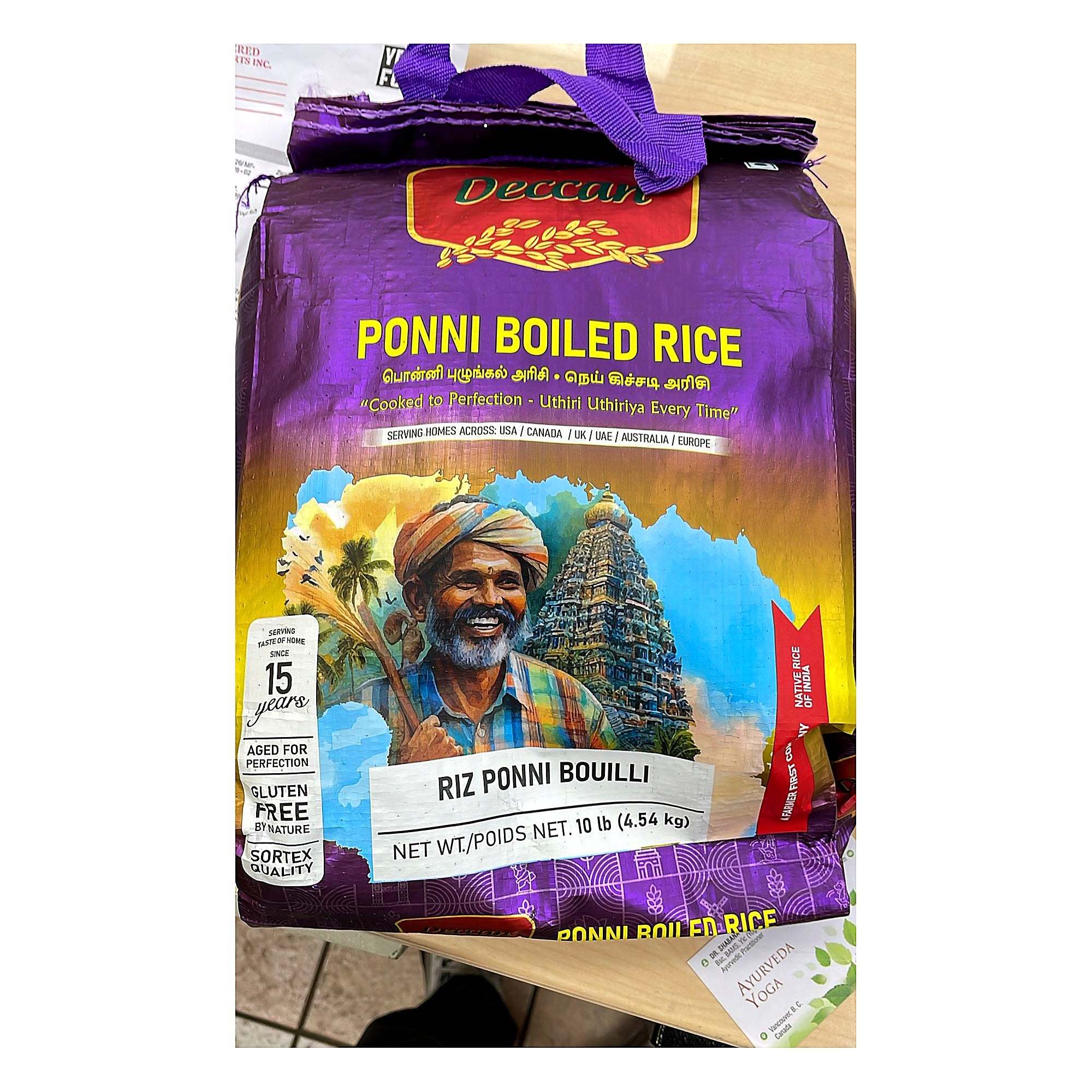 Deccan Ponni Boiled Rice 10lb - Rice & Flours - Buy Online at Thurga Grocery