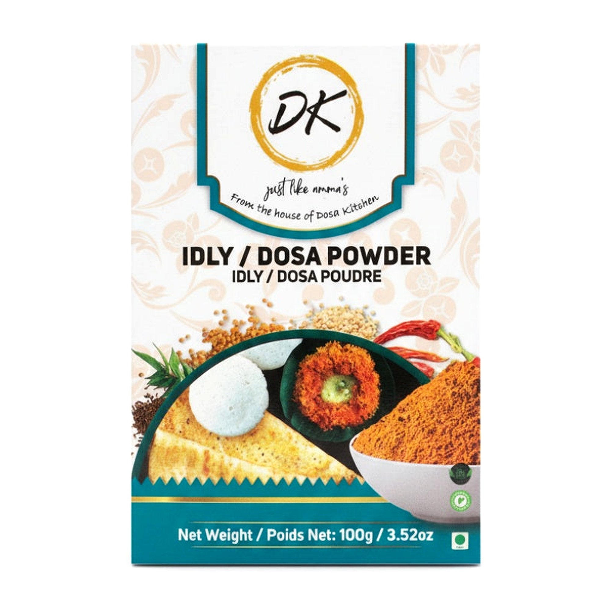 Dk Idly/ Dosa Powder 100G - Rice & Flours - Buy Online at Thurga Grocery
