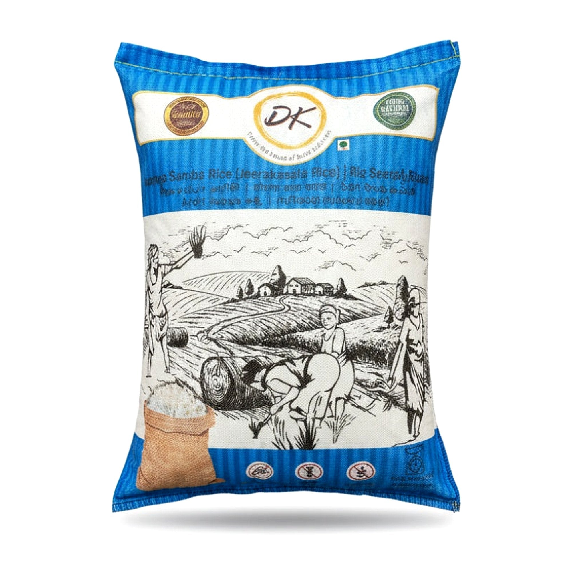Dk Seeraga Samba Rice 10Lb - Rice & Flours - Buy Online at Thurga Grocery