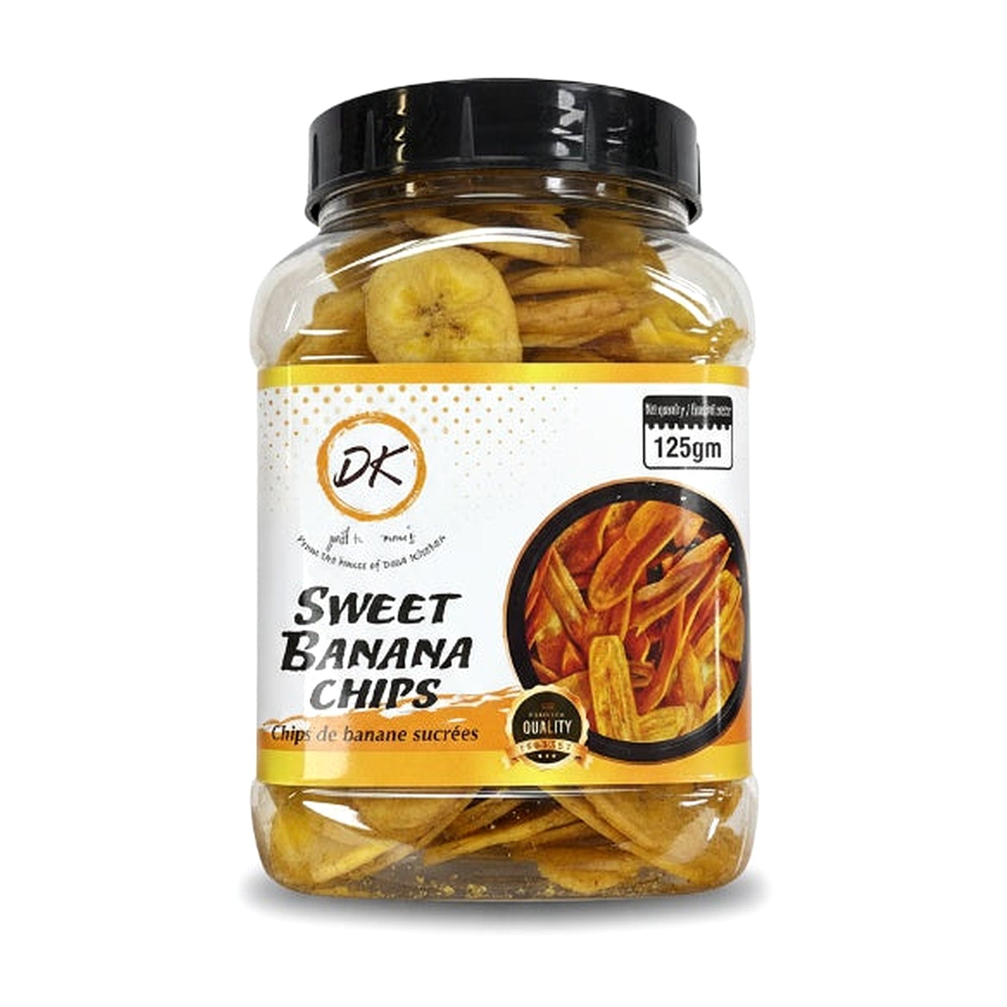 Dk Sweet Banana Chips 125G - Ready to Eat Foods - Buy Online at Thurga Grocery