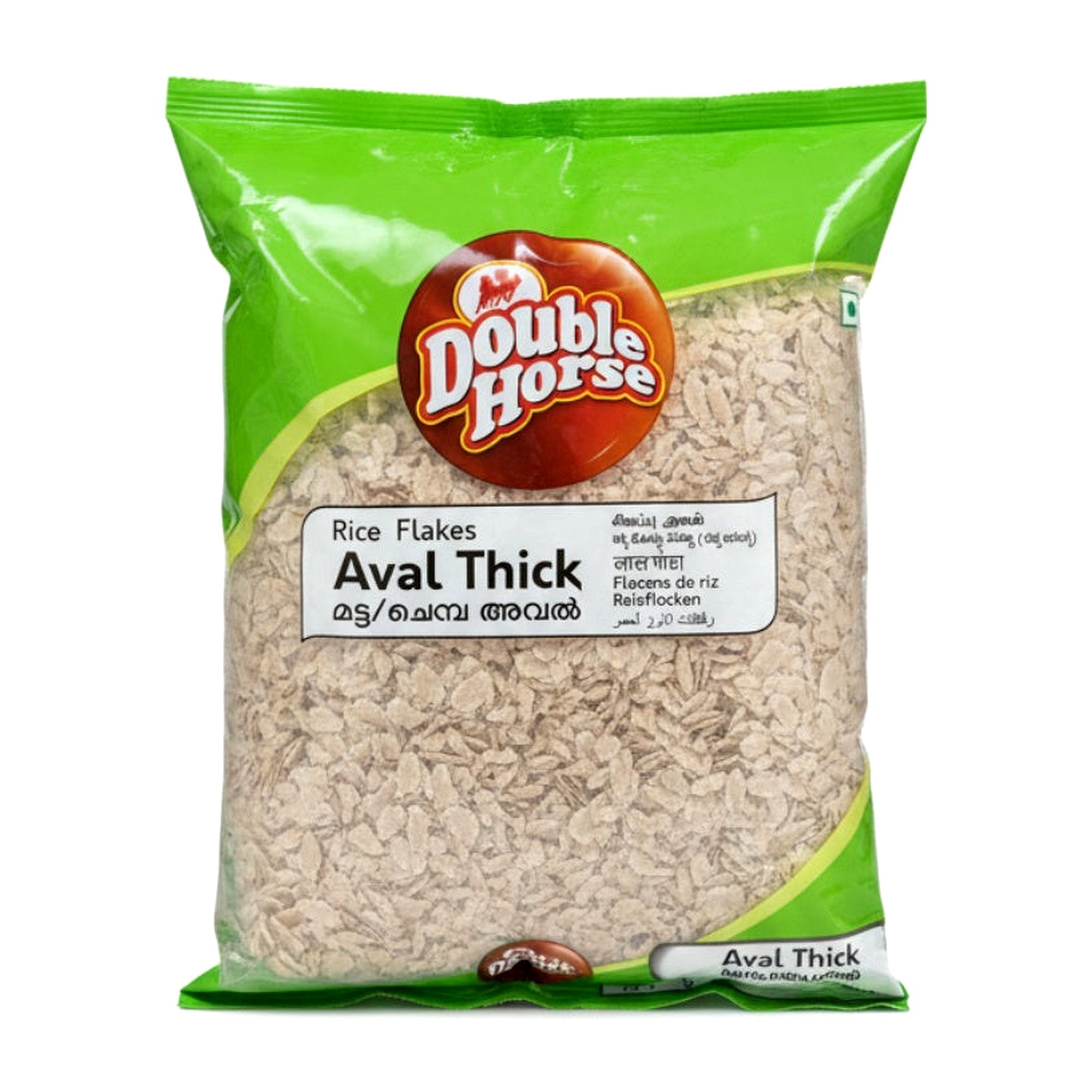 Doublehorse Aval Thick Rice Flakes 500G - Rice & Flours - Buy Online at Thurga Grocery